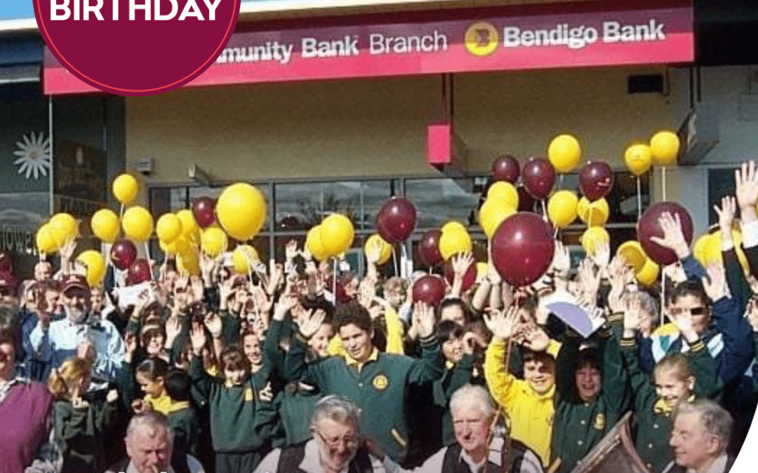 Bendigo Bank Pinewood Celebrates Milestone.