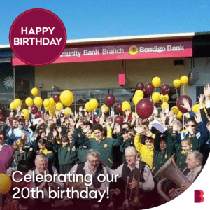 Bendigo Bank Pinewood Celebrates Milestone.